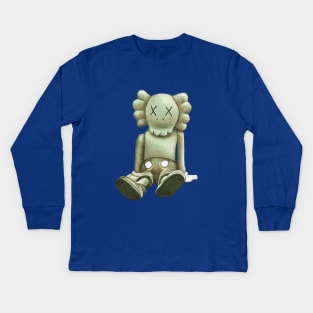 Kaws xx Kaws canvas Kids Long Sleeve T-Shirt